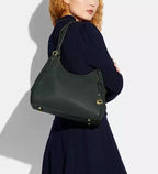 Lori Shoulder Bag - Gold/Black