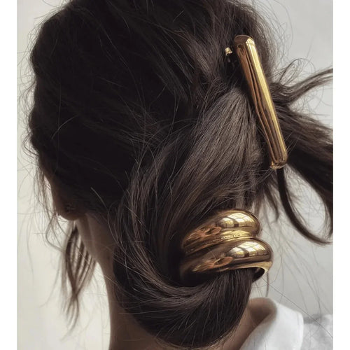 Gold Barrete
