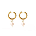 Pearl Pendant Earrings