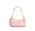 Teri Shoulder Bag In Signature Canvas  - Gold/Powder Pink