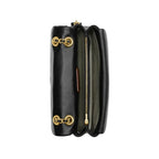 The Tabby Shoulder Bag 26 With Pillow Quilting - Brass/Black