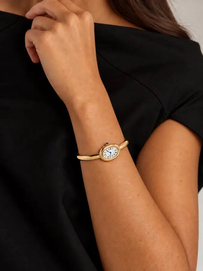 BAIGNOIRE WATCH – YELLOW GOLD BRACELET
