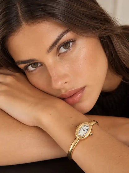 BAIGNOIRE WATCH – YELLOW GOLD BRACELET