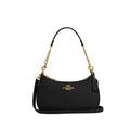 Teri Shoulder Bag In Signature Canvas - Gold/Black