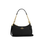 Teri Shoulder Bag In Signature Canvas - Gold/Black